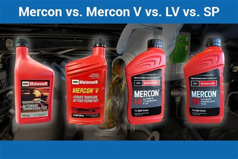 mercon lv specification|mercon sp vs lv.